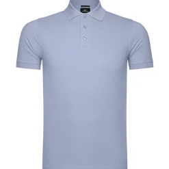 Männer Luxury Stretch Poloshirt in Übergröße
