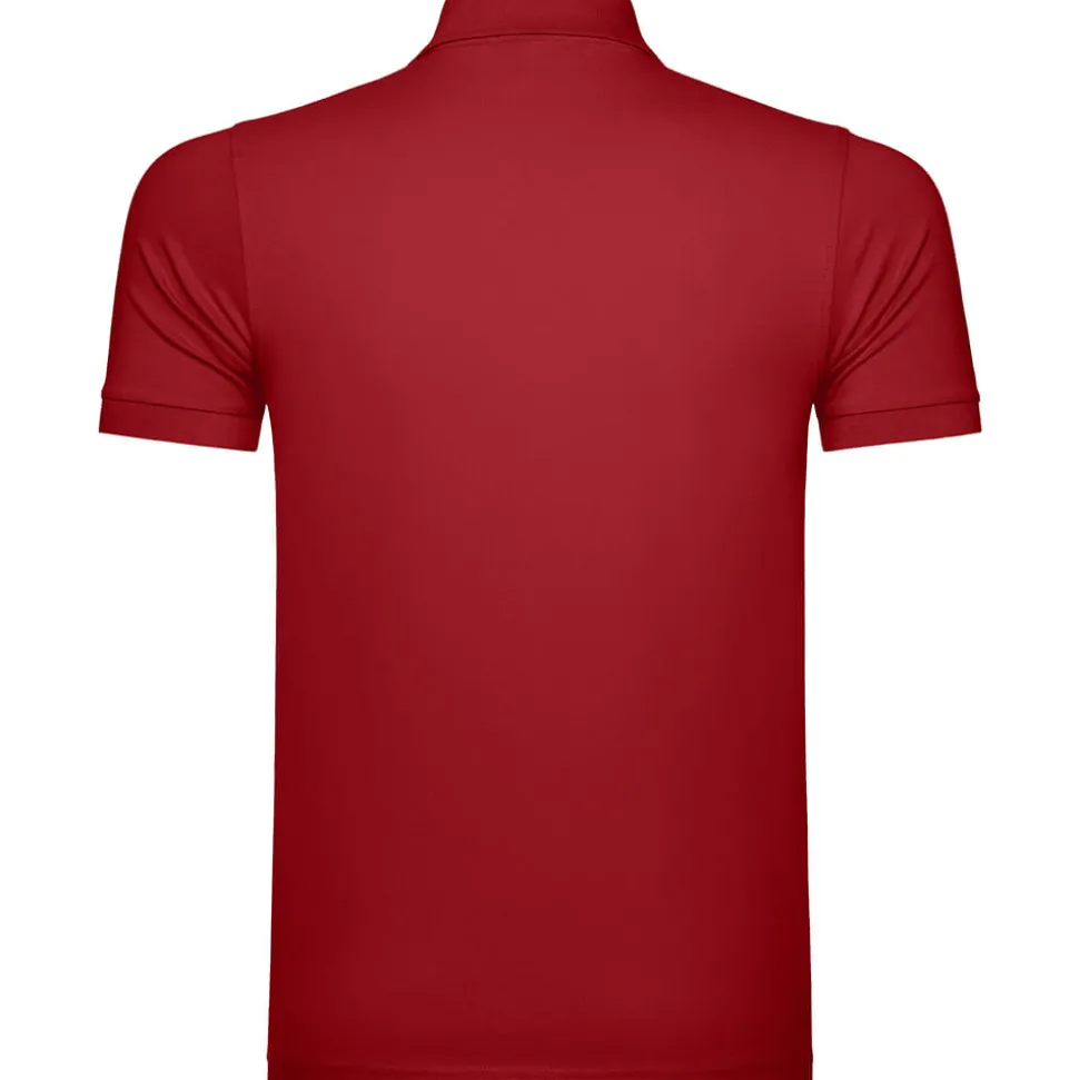 Männer Luxury Stretch Poloshirt in Übergröße