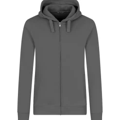 Männer Premium Kapuzen-Sweatjacke 70/30 Mischgewebe in Übergröße