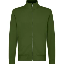 Männer Premium Sweatjacke French Terry 70/30 Mischgewebe in Übergröße