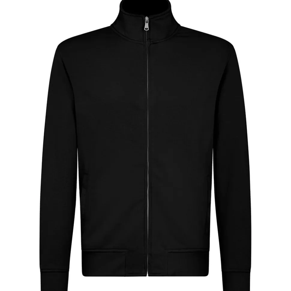 Männer Premium Sweatjacke French Terry 70/30 Mischgewebe in Übergröße