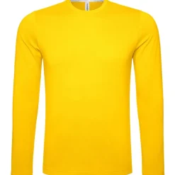 Männer Rundhals Langarmshirt in Übergröße