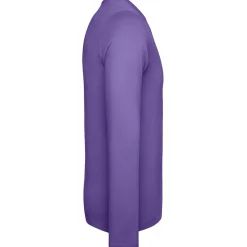 Männer Rundhals Langarmshirt in Übergröße