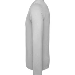 Männer Rundhals Langarmshirt in Übergröße