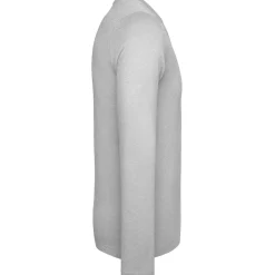 Männer Rundhals Langarmshirt in Übergröße