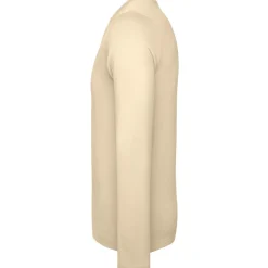 Männer Rundhals Langarmshirt in Übergröße