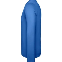 Männer Rundhals Langarmshirt in Übergröße