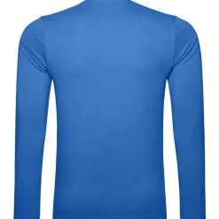 Männer Rundhals Langarmshirt in Übergröße
