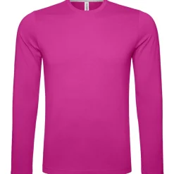 Männer Rundhals Langarmshirt in Übergröße