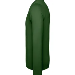 Männer Rundhals Langarmshirt in Übergröße