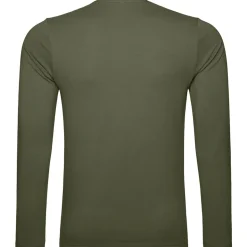 Männer Rundhals Langarmshirt in Übergröße