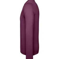 Männer Rundhals Langarmshirt