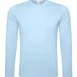 Männer Rundhals Langarmshirt