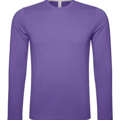 Männer Rundhals Langarmshirt
