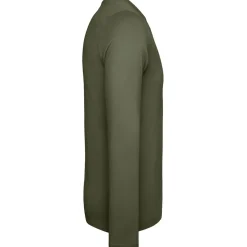 Männer Rundhals Langarmshirt