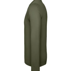 Männer Rundhals Langarmshirt