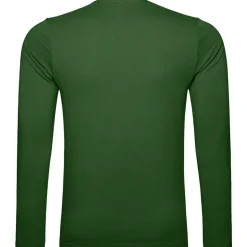 Männer Rundhals Langarmshirt