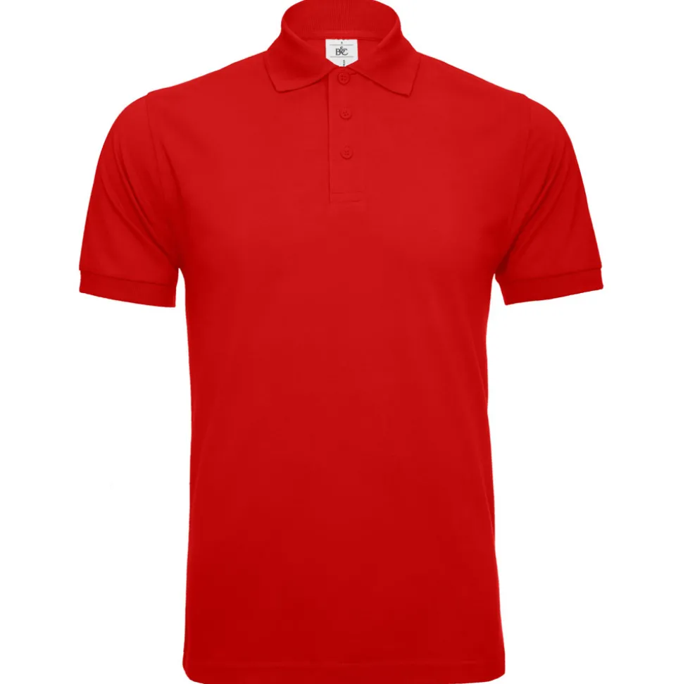 Männer Safran Poloshirt