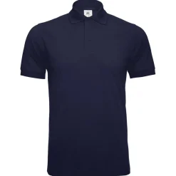 Männer Safran Poloshirt