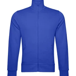 Männer Sweatjacke Stand-Up Collar in Übergröße
