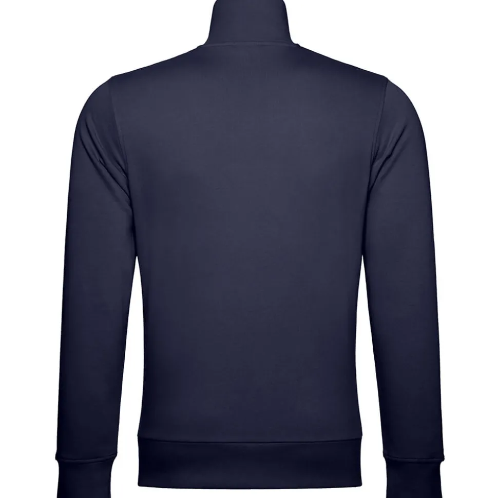 Männer Sweatjacke Stand-Up Collar in Übergröße