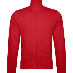 Männer Sweatjacke Stand-Up Collar in Übergröße
