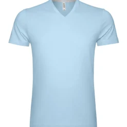 Männer T-Shirt mit V-Ausschnitt in Übergröße