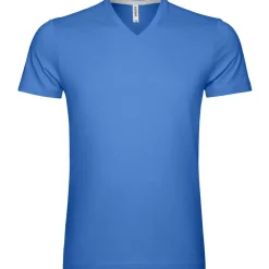 Männer T-Shirt mit V-Ausschnitt in Übergröße
