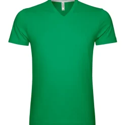 Männer T-Shirt mit V-Ausschnitt in Übergröße