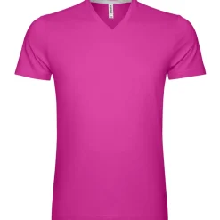Männer T-Shirt mit V-Ausschnitt in Übergröße