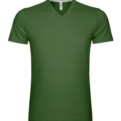 Männer T-Shirt mit V-Ausschnitt in Übergröße