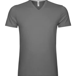 Männer T-Shirt mit V-Ausschnitt in Übergröße
