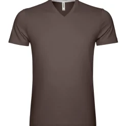 Männer T-Shirt mit V-Ausschnitt in Übergröße