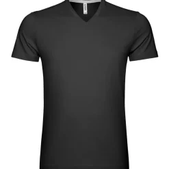 Männer T-Shirt mit V-Ausschnitt in Übergröße
