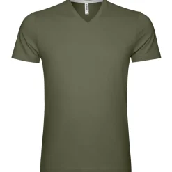 Männer T-Shirt mit V-Ausschnitt