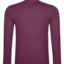 Männer V-Ausschnitt Langarmshirt in Übergröße