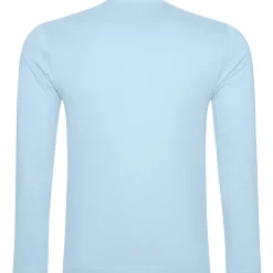 Männer V-Ausschnitt Langarmshirt in Übergröße