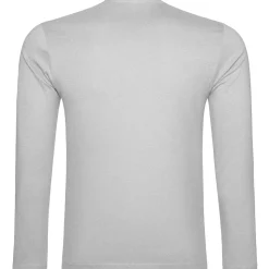 Männer V-Ausschnitt Langarmshirt