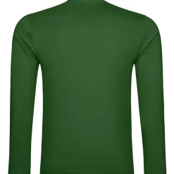 Männer V-Ausschnitt Langarmshirt