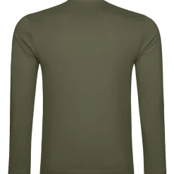 Männer V-Ausschnitt Langarmshirt