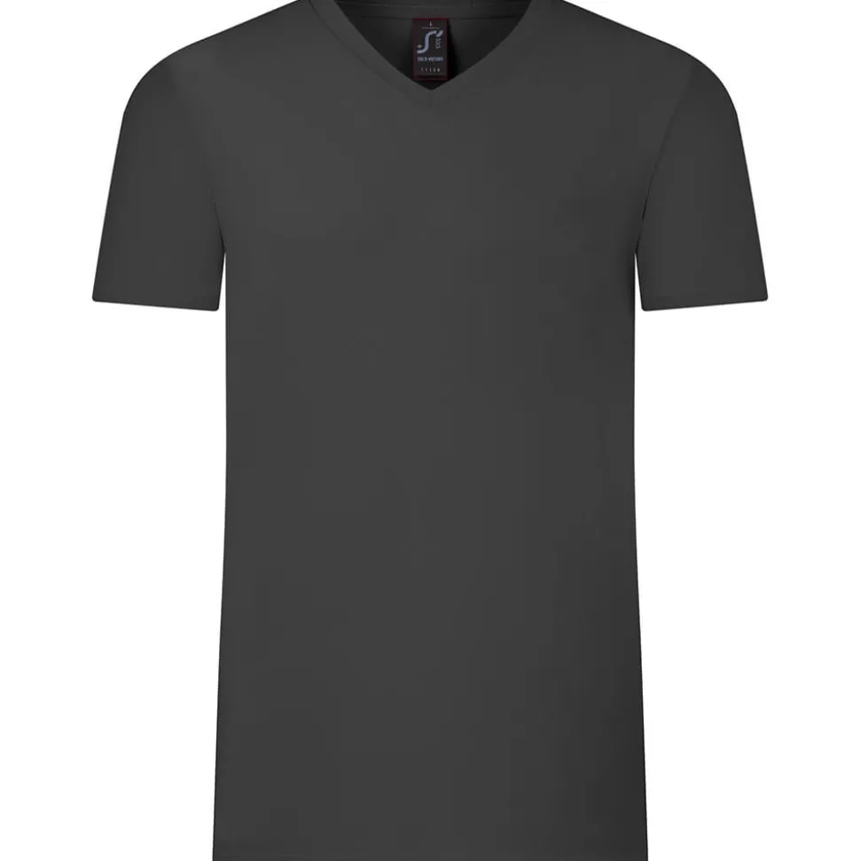 Männer V-Ausschnitt T-Shirt Victory