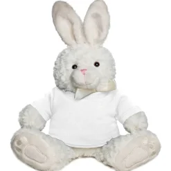 Stoffhase mit T-Shirt