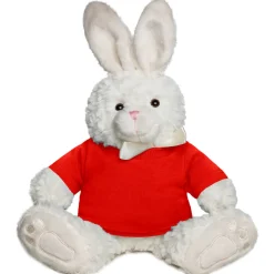 Stoffhase mit T-Shirt