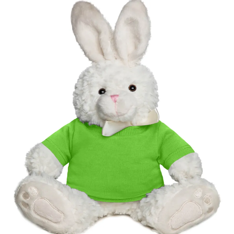 Stoffhase mit T-Shirt