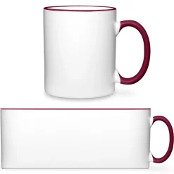 Tasse 2-farbig "Rim & Handle"