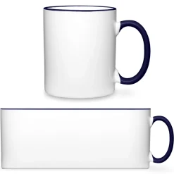 Tasse 2-farbig "Rim & Handle"