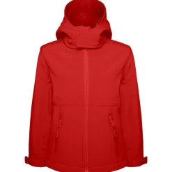 Teenager Kapuzen-Softshell Jacke