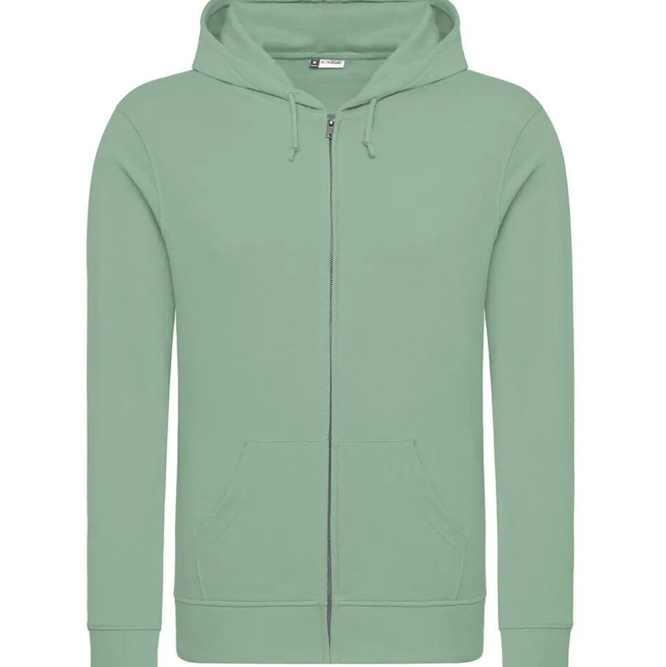 Unisex Bio Kapuzen-Sweatjacke 80/20 French Terry