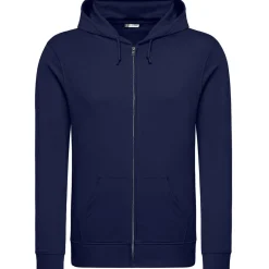 Unisex Bio Kapuzen-Sweatjacke 80/20 French Terry