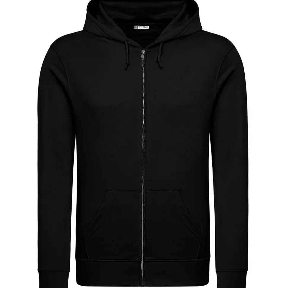 Unisex Bio Kapuzen-Sweatjacke 80/20 French Terry